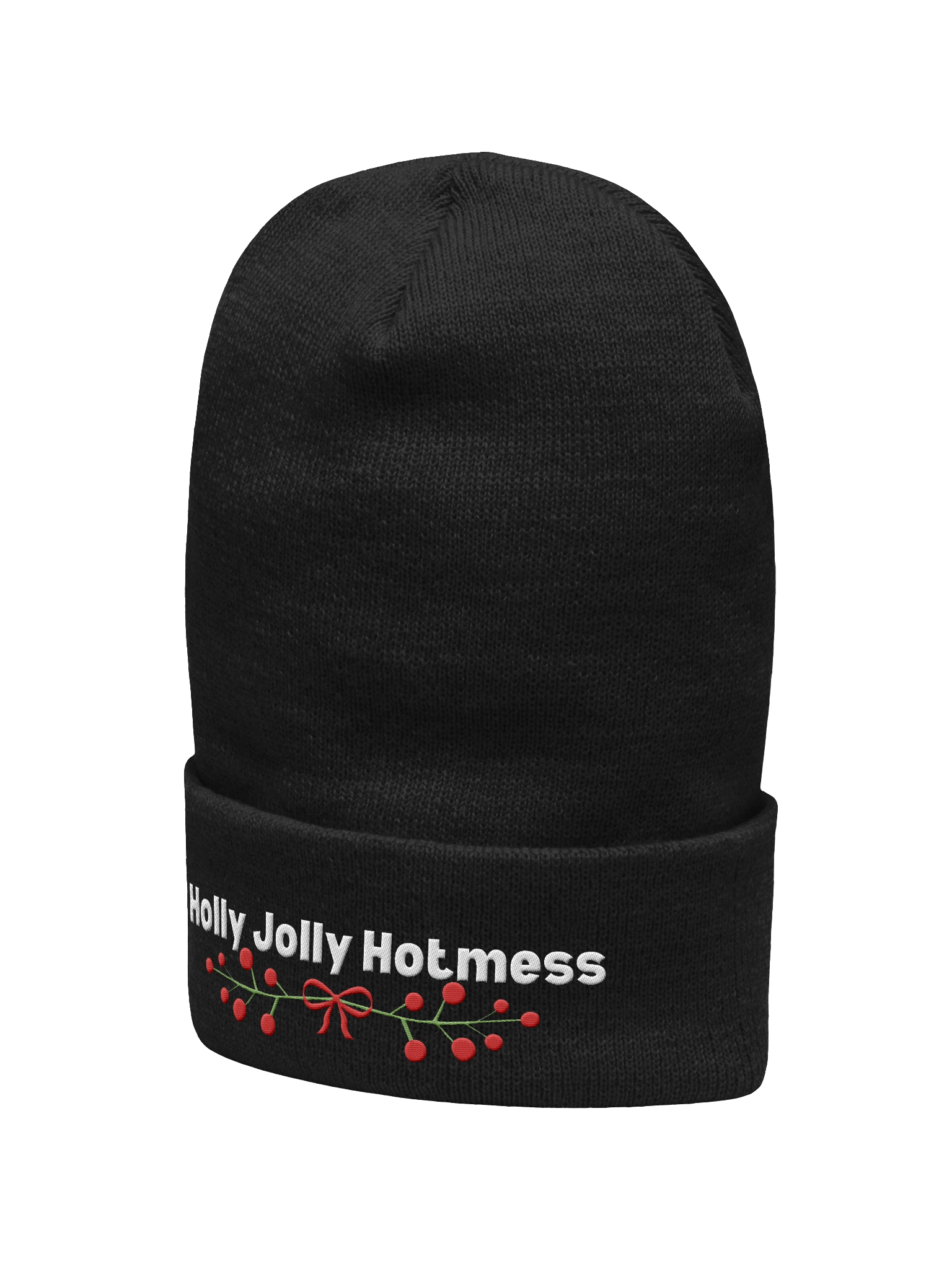 Holly Jolly Beanie (no pom) product image (2)