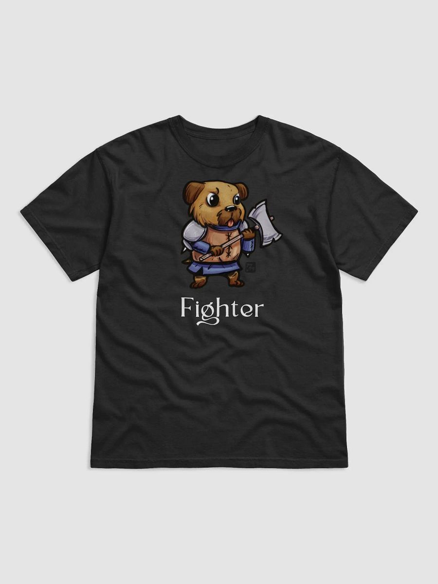 Dog Fighter 'Fighter' T-Shirt - Whimsical Canine Illustration Tee product image (1)