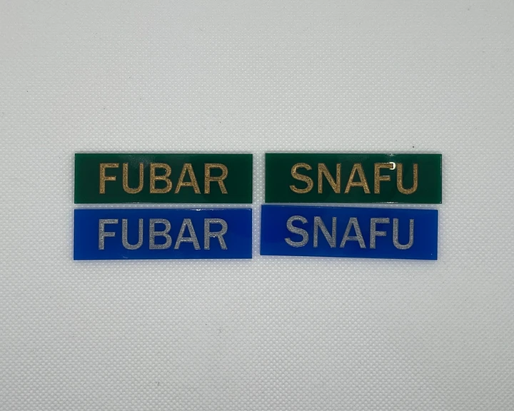 Military Veteran SNAFU or FUBAR Needle Minder product image (1)