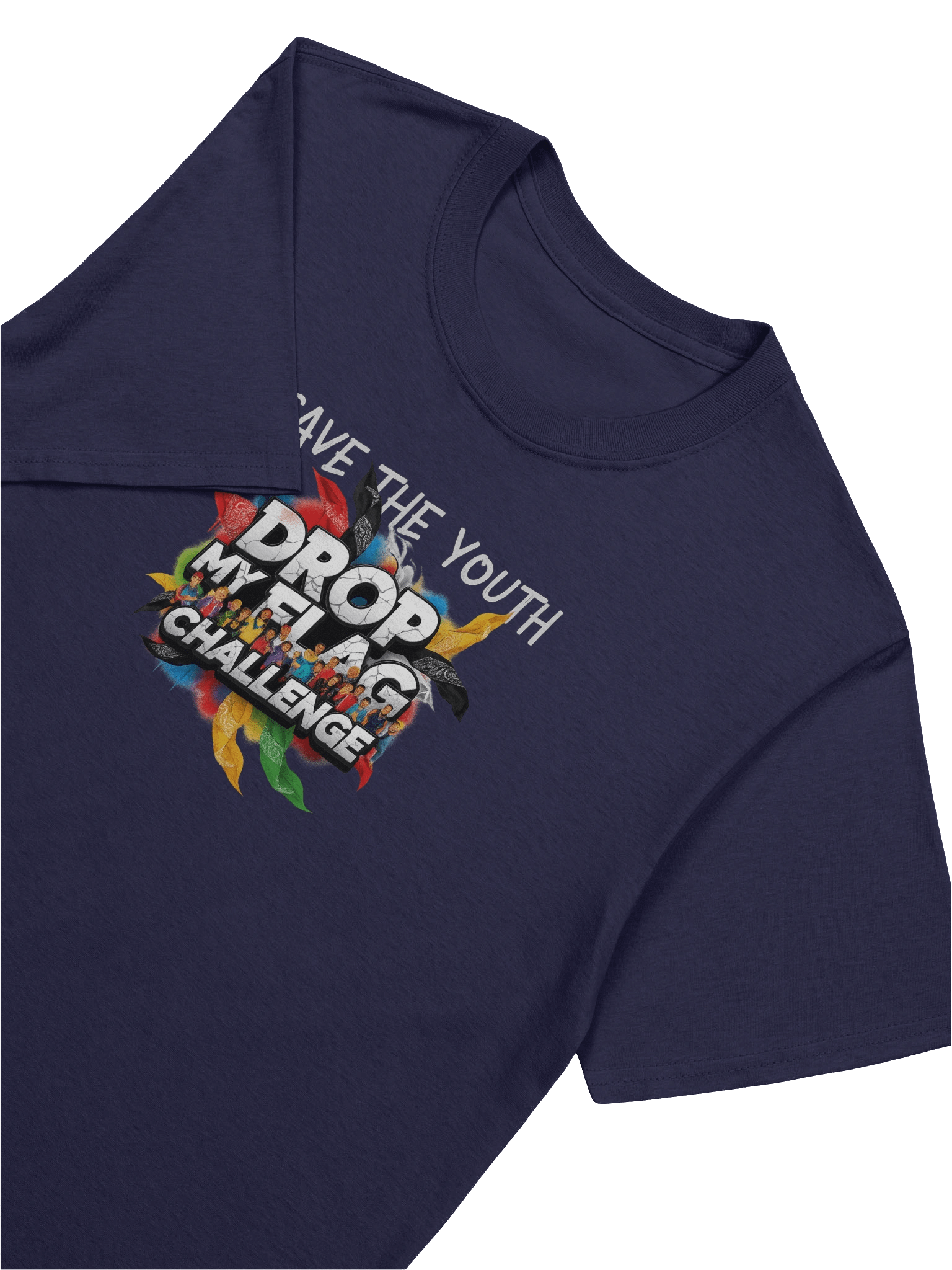 Navy Drop My Flag Tee product image (7)