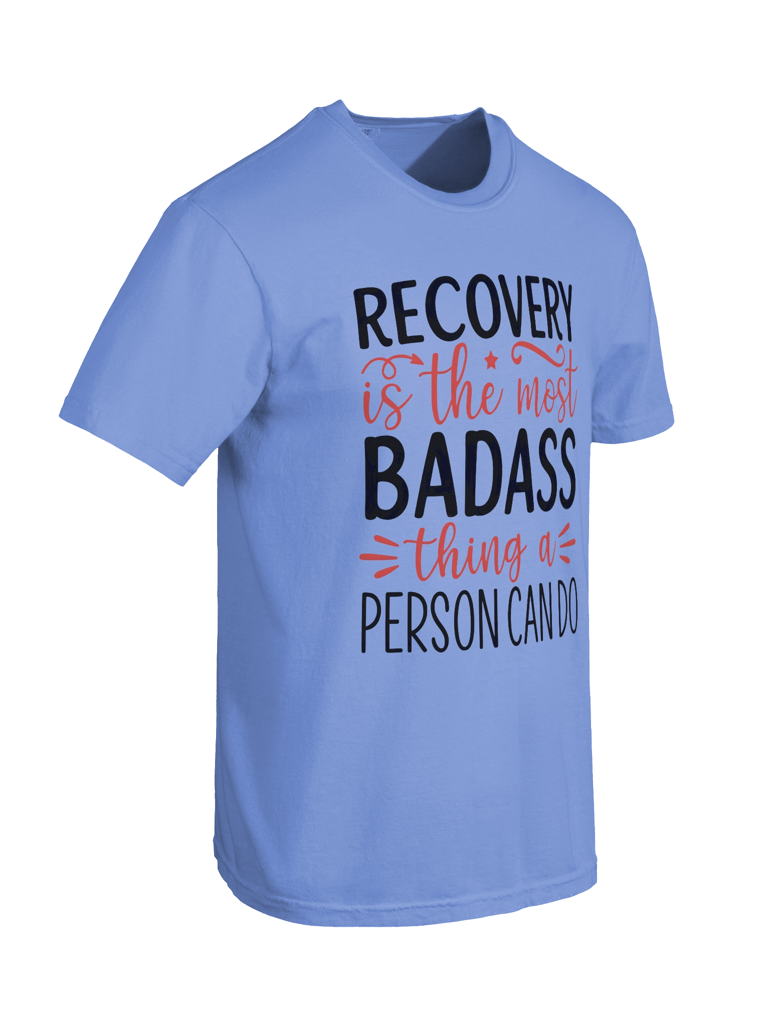 Empowerment Quote Red Text T-Shirt product image (8)