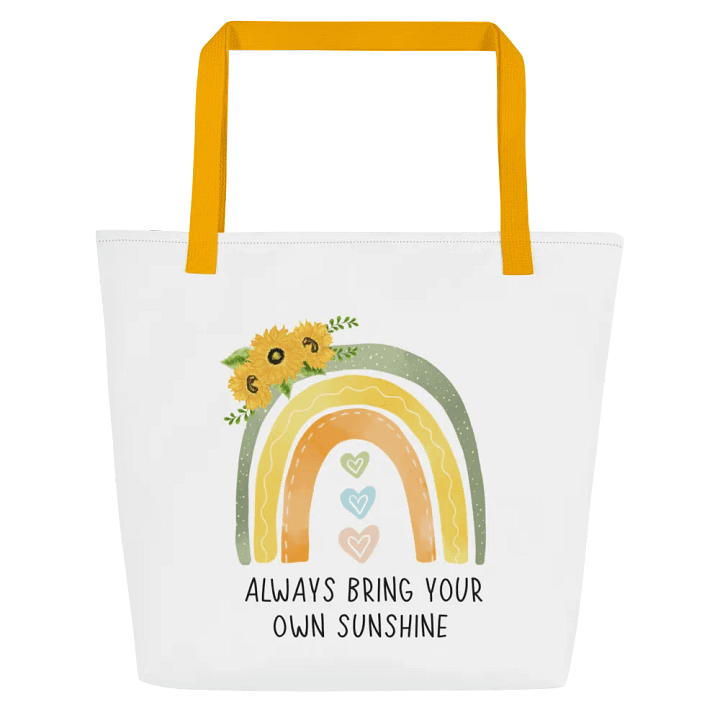 Bring your Sunshine Tote Bag product image (6)
