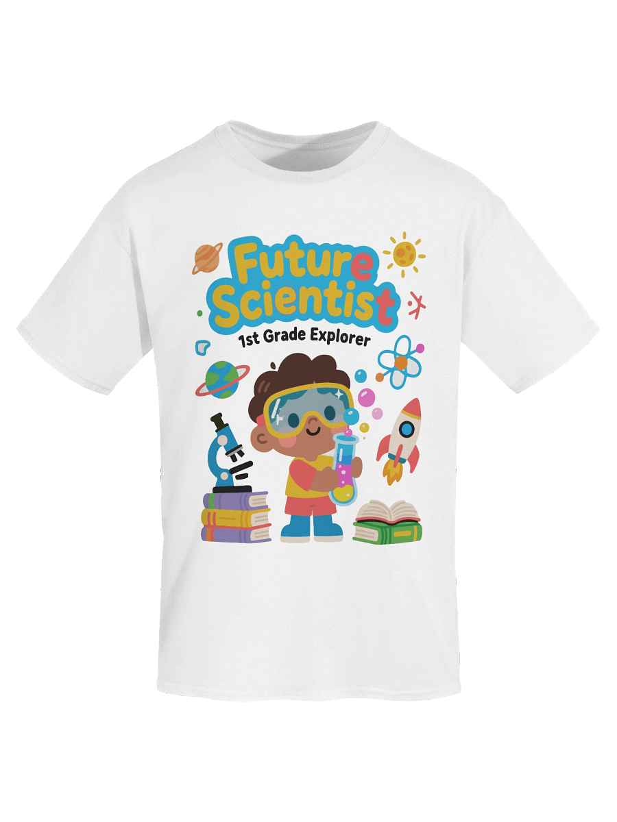 Future Scientist Back to School Shirt | 1st Grade Explorer Tee product image (7)