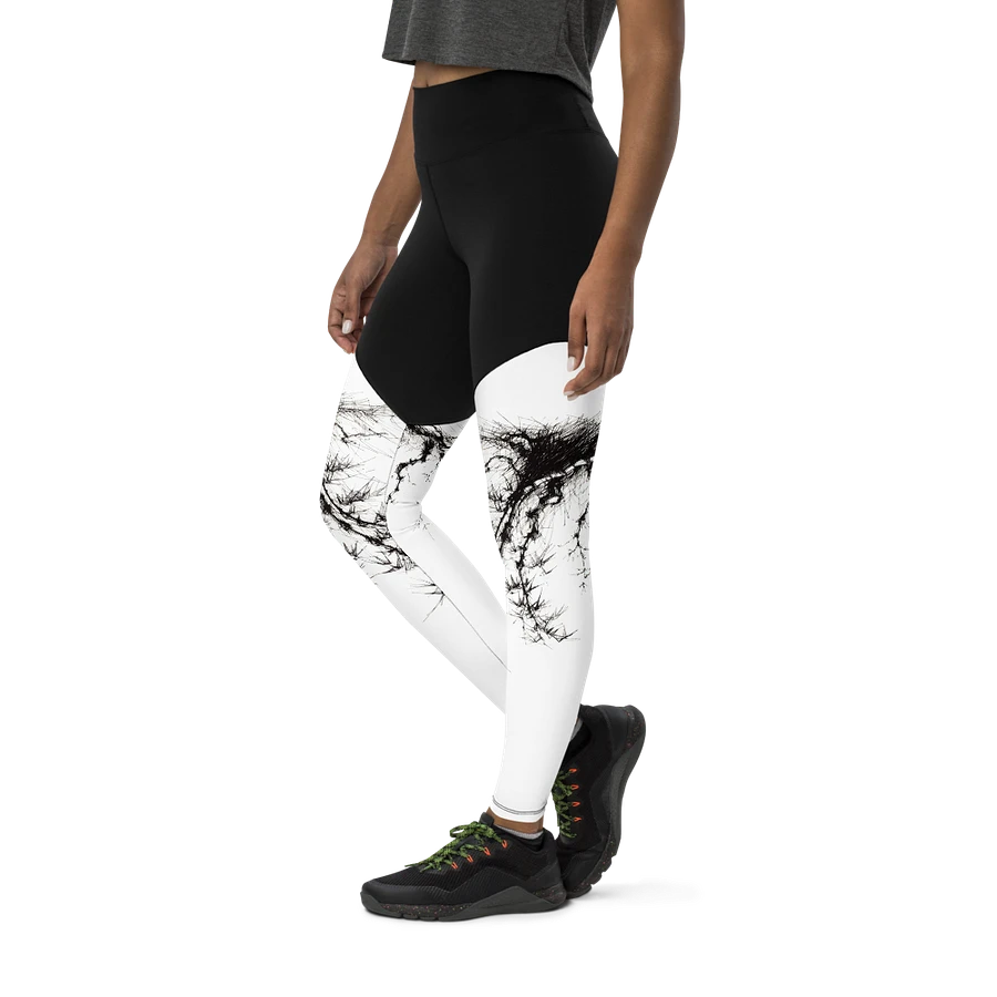 Bamboo Root All-Over Print Sports Leggings product image (22)