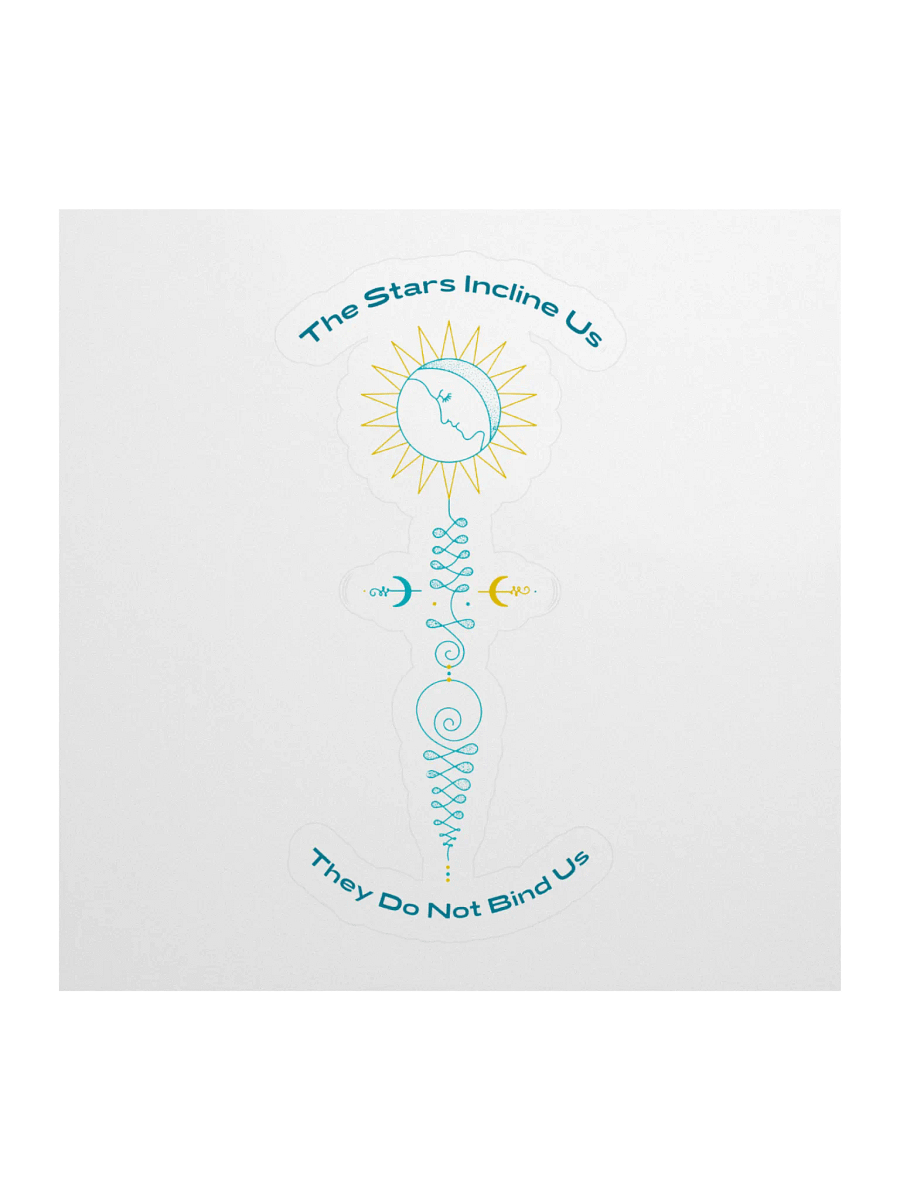 Celestial Embrace Kiss Cut Stickers product image (1)
