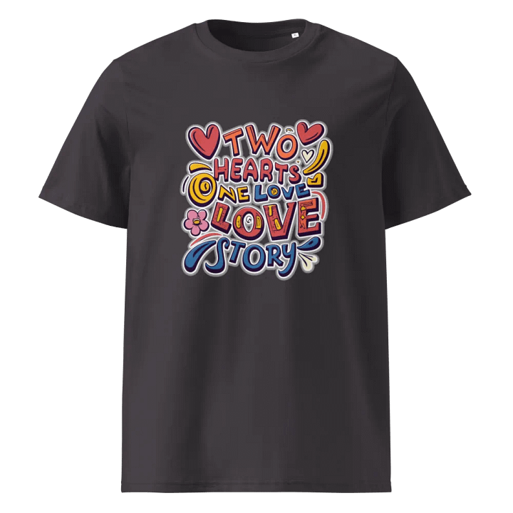 Two Hearts, one love story T-shirt product image (2)