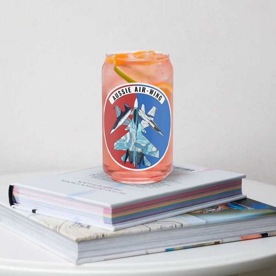 Aussie Air-Wing Can-Shaped Glass product image (4)