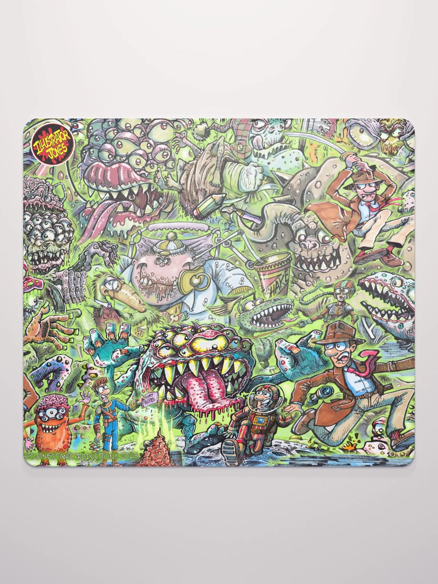 ILLUSTRATOR JONES MAD MOUSE MAT! product image (2)