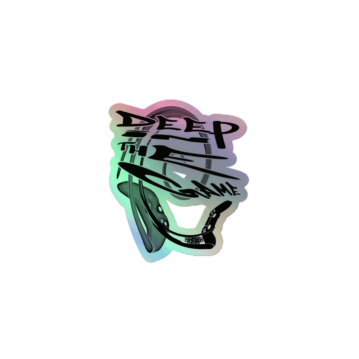 Deep in the game Kiss-Cut Holographic Sticker Sheet product image (1)