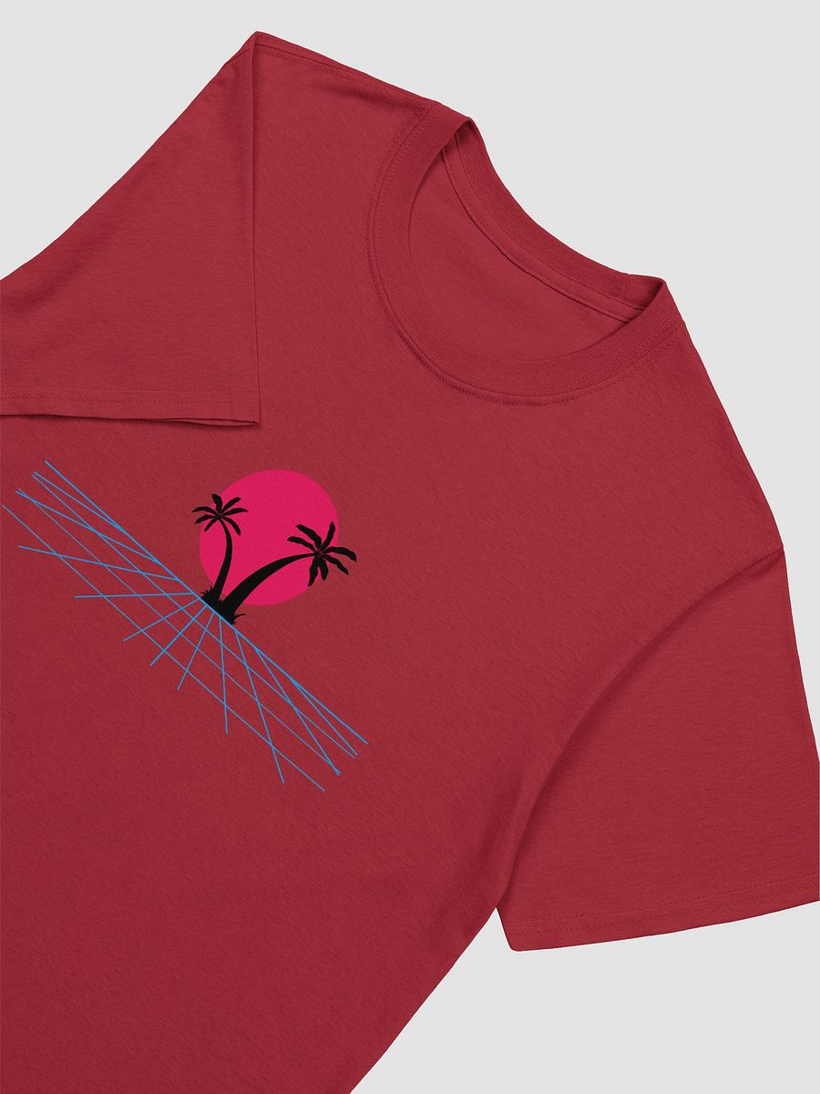 Retro-Futuristic Sunset T-Shirt product image (3)