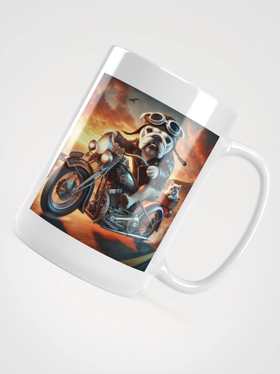 Motorcycle Bulldog Mug product image (5)
