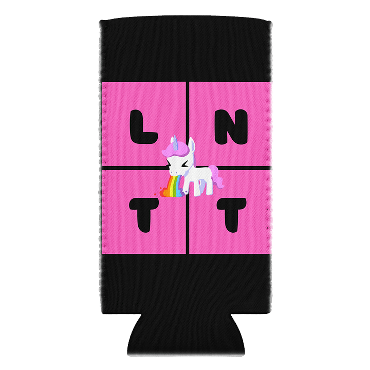 Rainbow Unicorn Can Cooler product image (4)