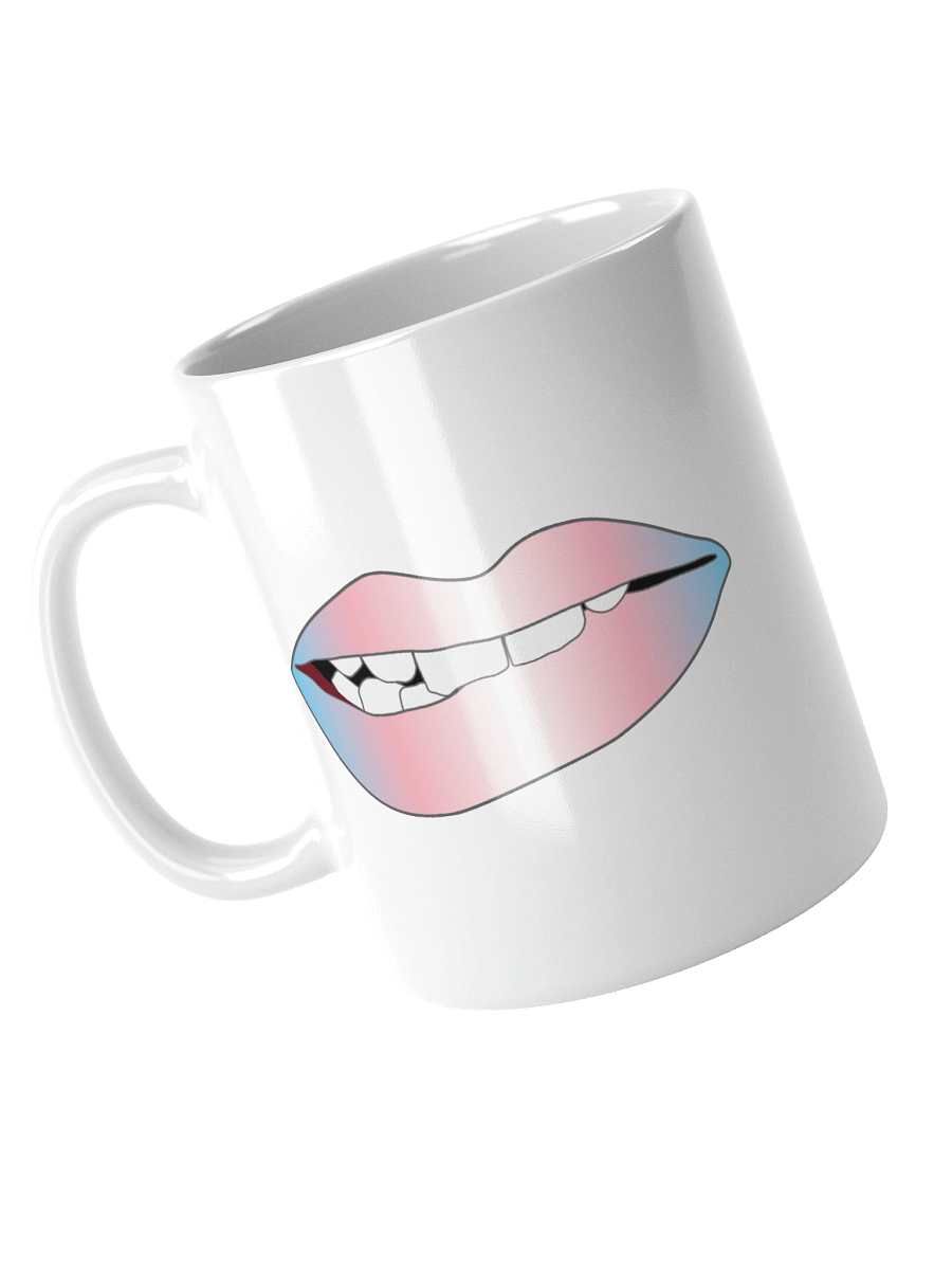 Trans Pride Gradient Biting Lips Mug product image (3)