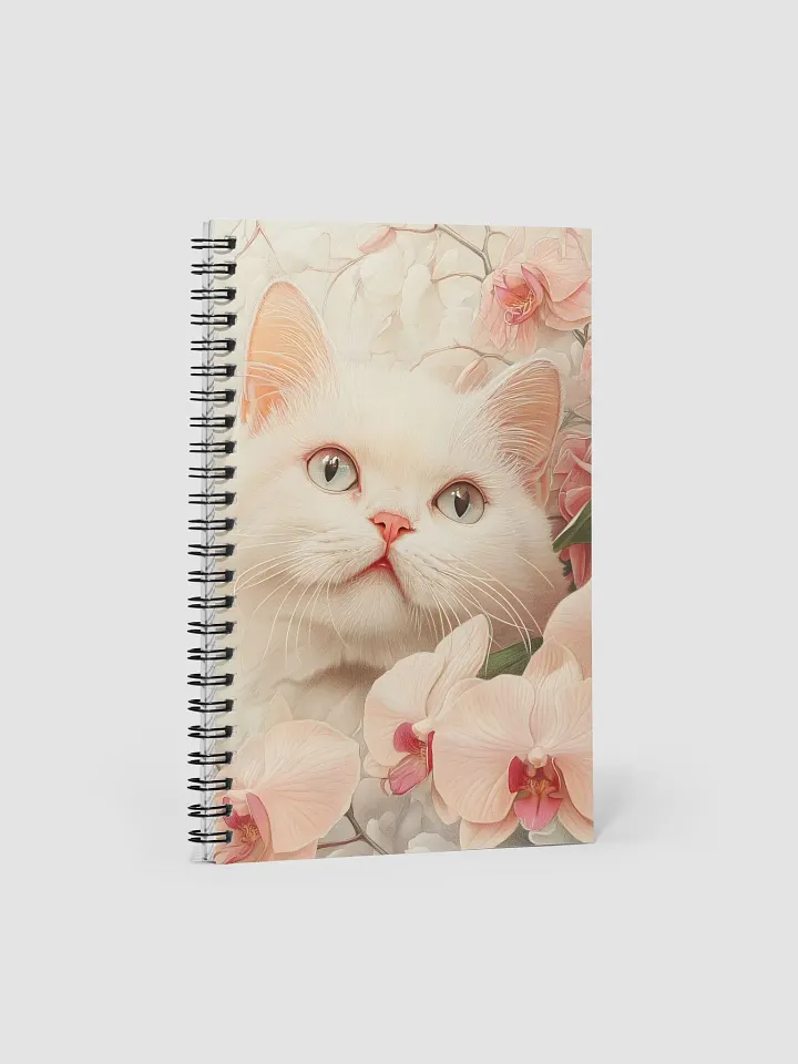 Orchid Whispers Spiral Notebook product image (1)