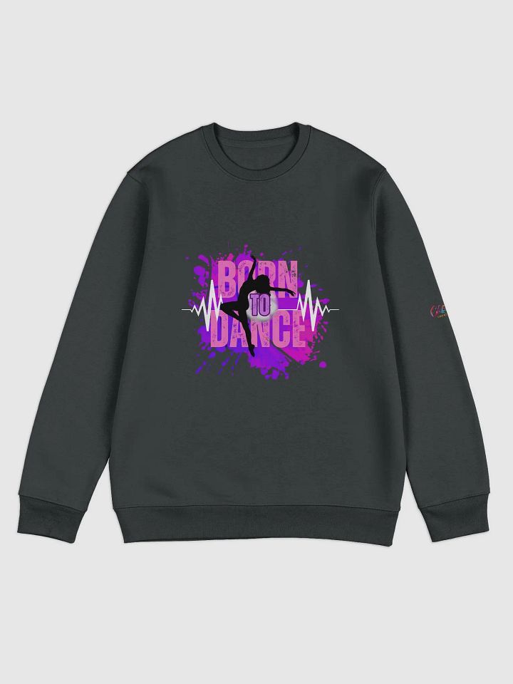 Born to Dance Her Silhouette Unisex Eco Sweatshirt product image (2)