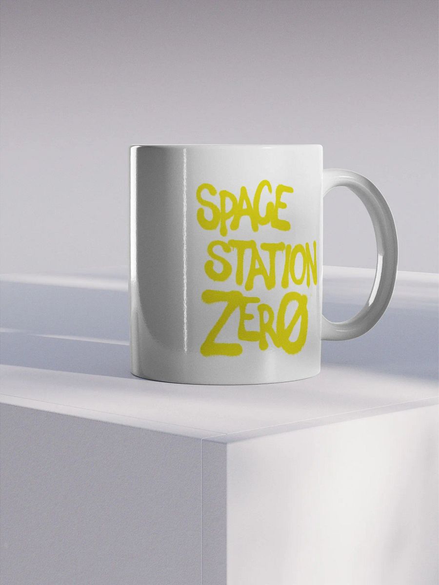 Space Station Zero - logo ceramic mug product image (1)