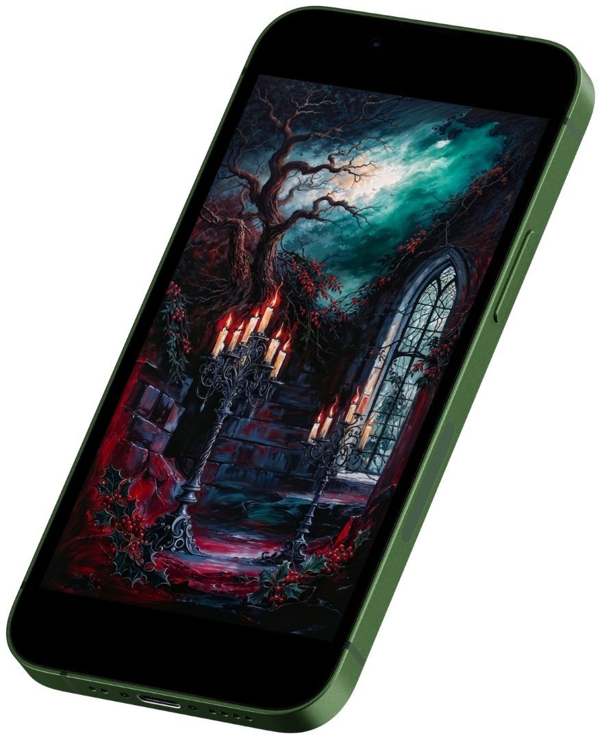 Winter Gothic Phone Wallpaper product image (2)