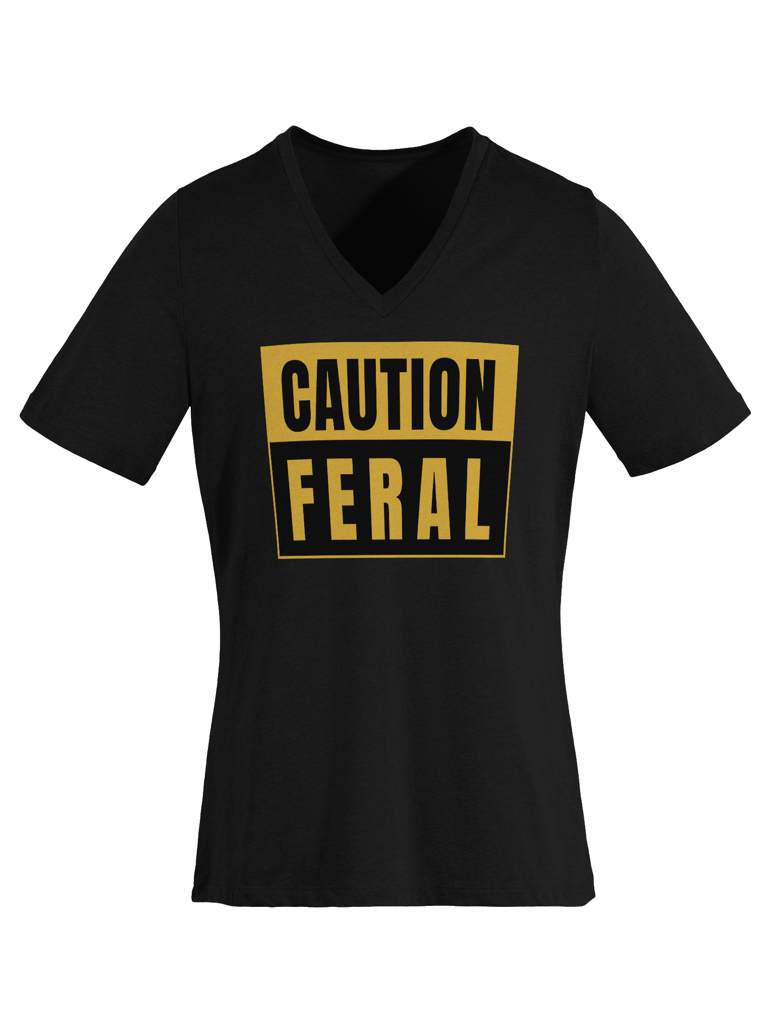 Caution Feral V-Neck Tee product image (26)