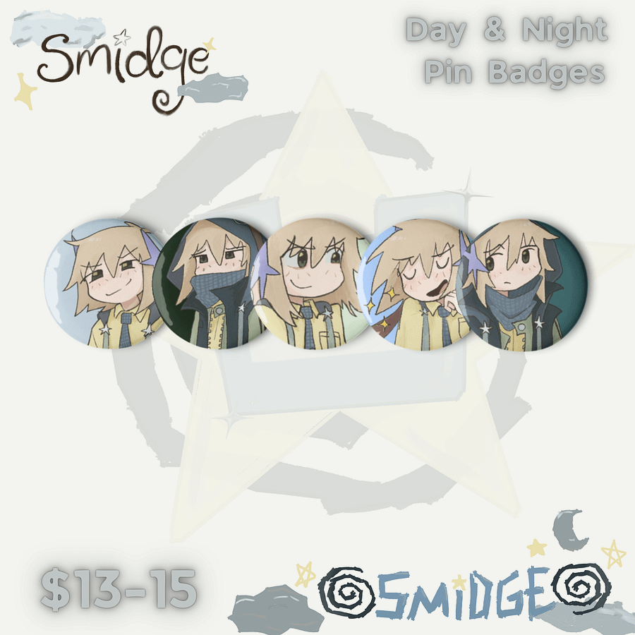 Day & Night Badges product image (1)