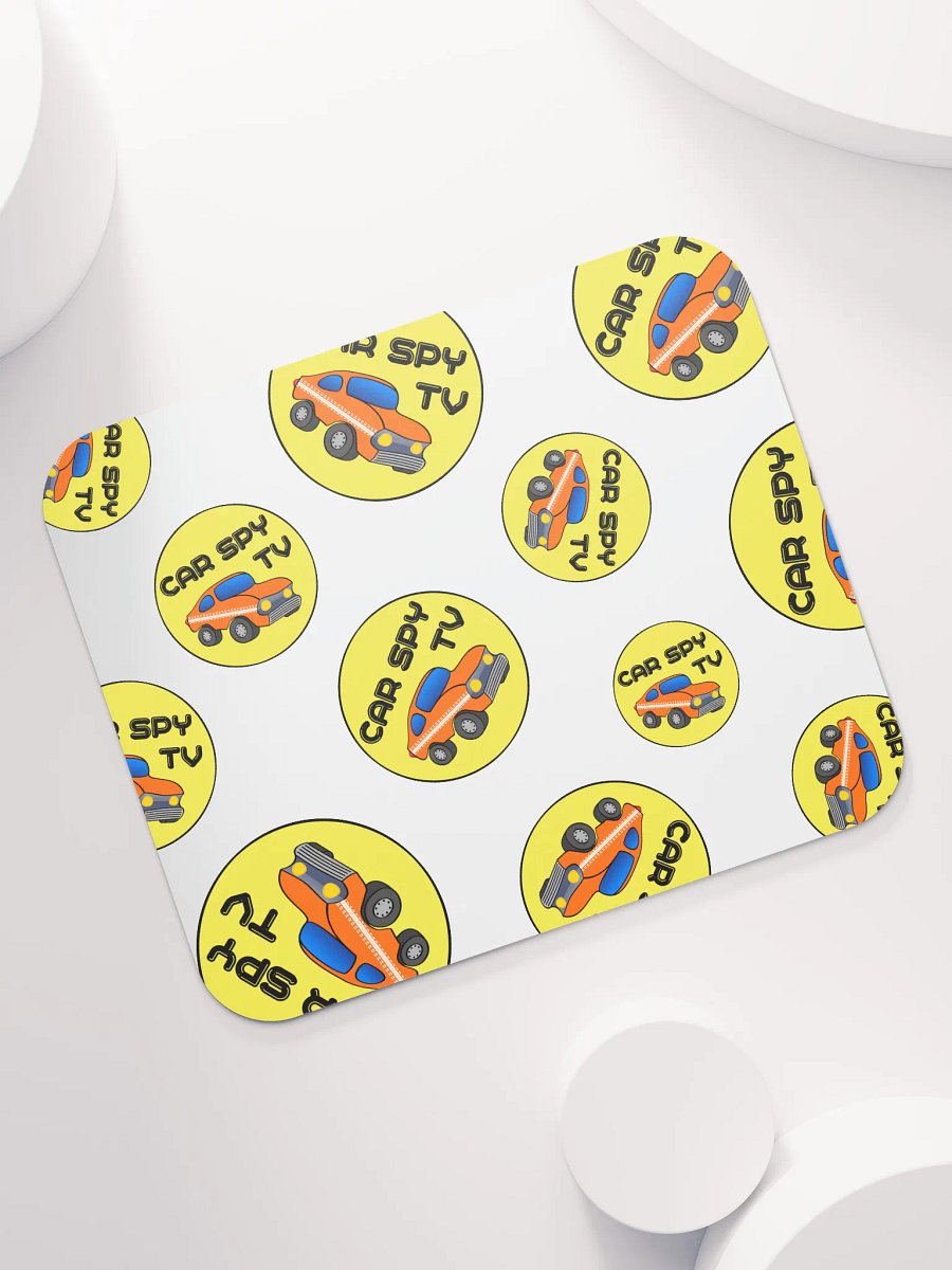 Mouse Pad: CarSpyTV Logo product image (1)