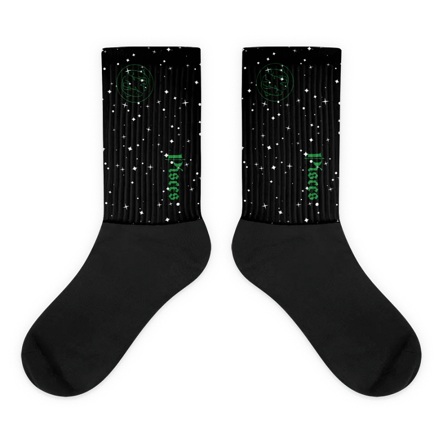 Pisces Zodiac Sublimated Socks product image (1)