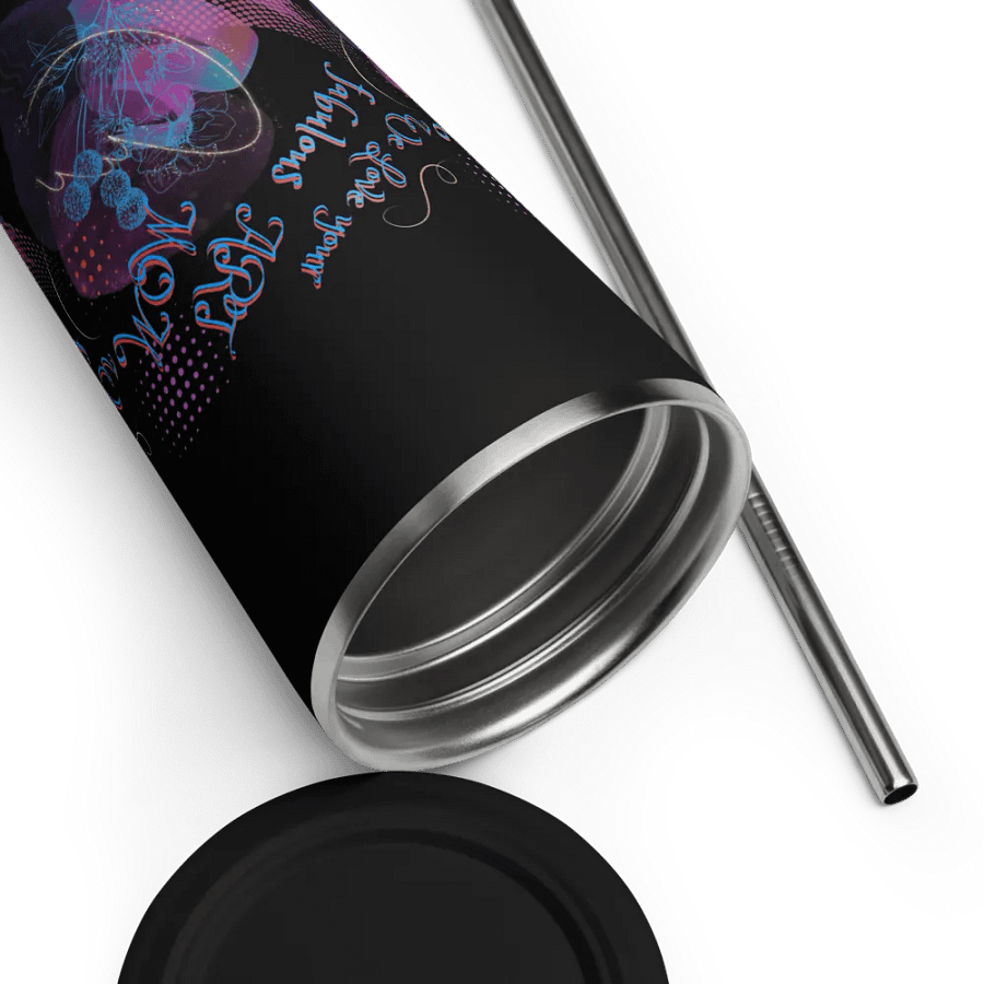 Insulated Tumbler with arty design, featuring ' Love Your fabulous Art