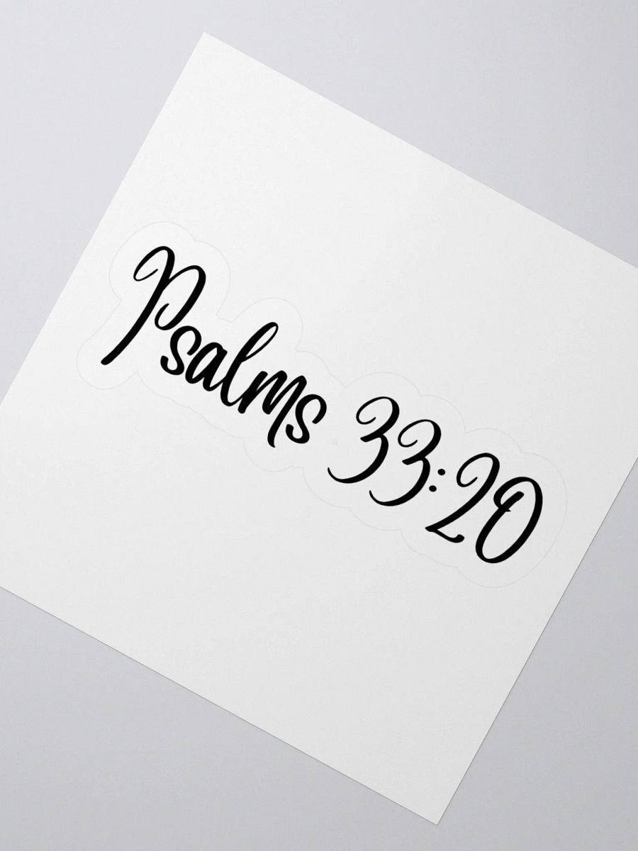 Psalms 33:20 product image (4)