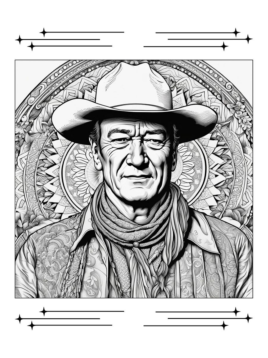 Hollywood Icons in Chromatic Hues: An Adult Coloring Book product image (3)