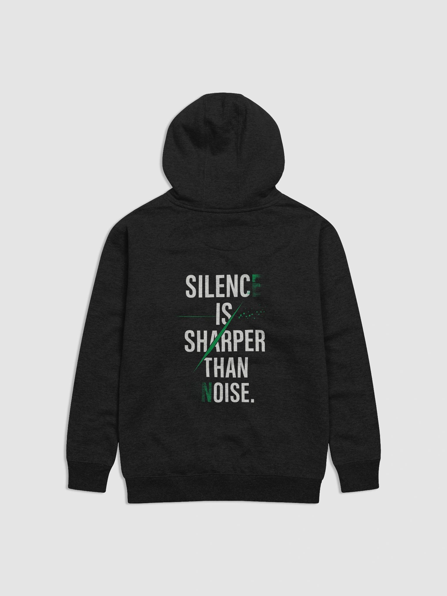 Silence is Sharper than noise Hoodie B product image (11)