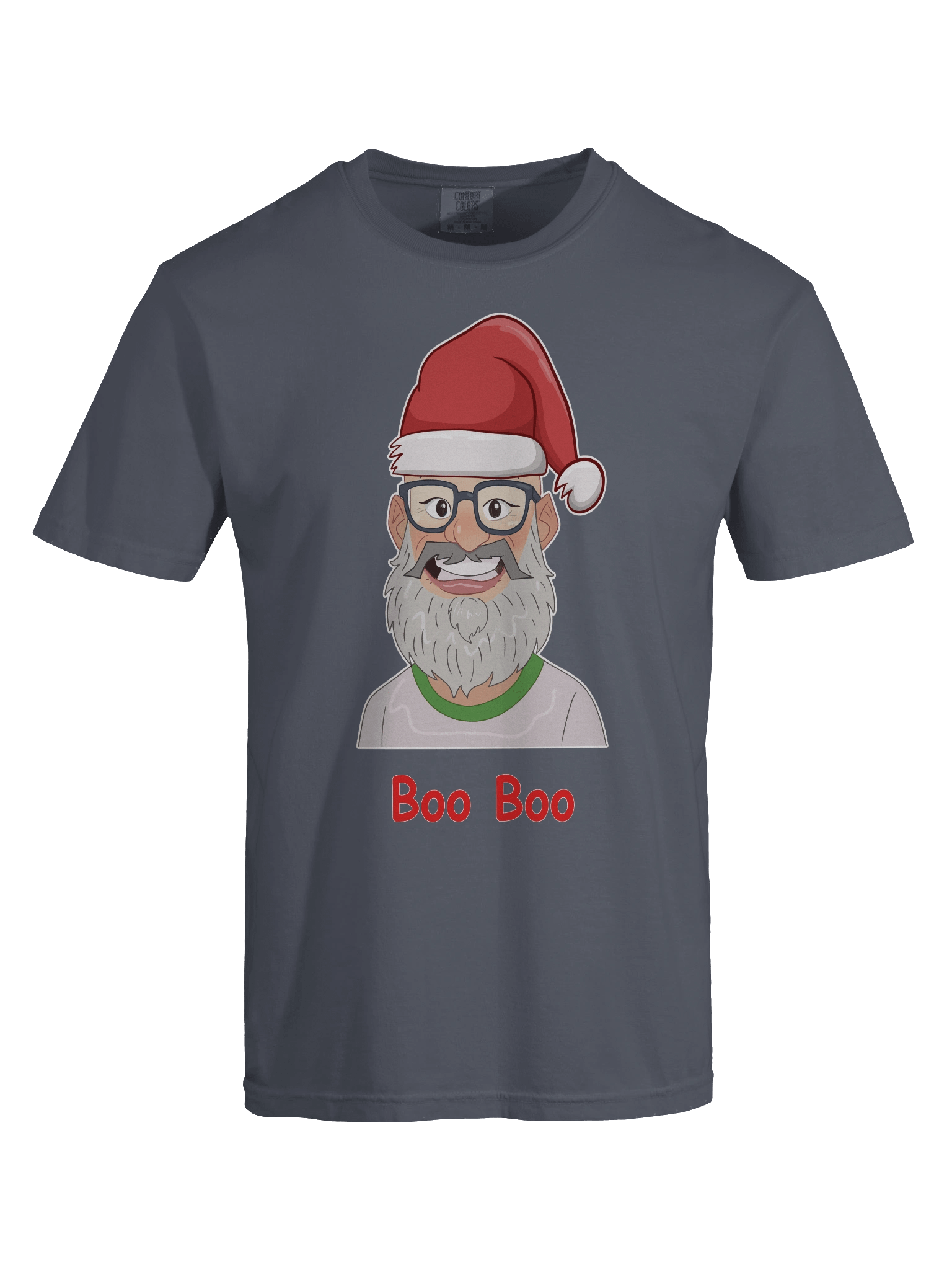 Boo Boo Santa Hat Graphic Tee product image (37)