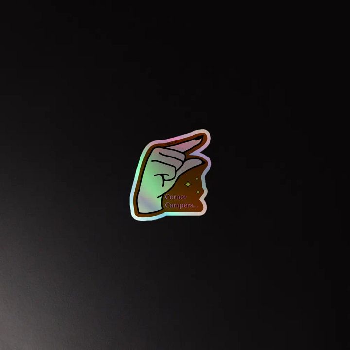 Corner Camper Sticker product image (2)