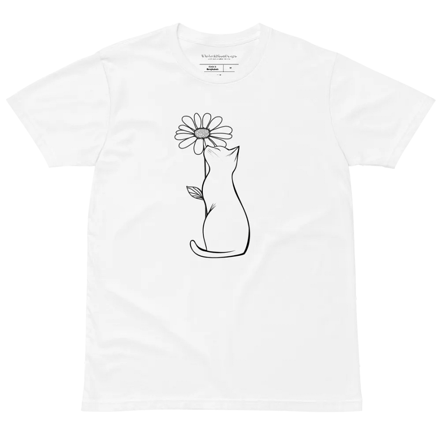 Daisy Cat Supreme Comfort Crew Neck T-Shirt product image (2)