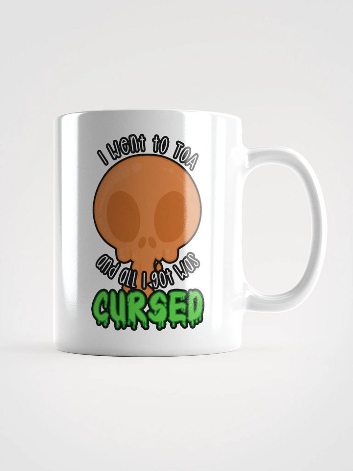 All I Got Was Cursed - Druid - White Glossy Mug product image (1)