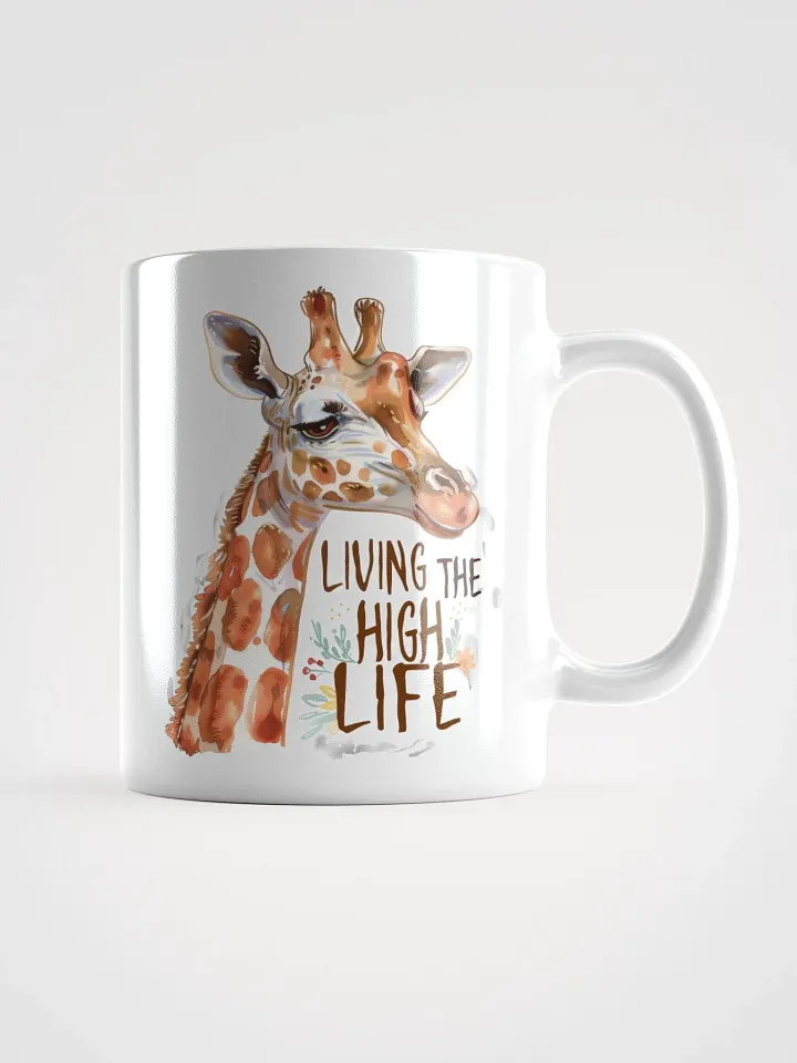 Living the High Life Giraffe Mug product image (1)