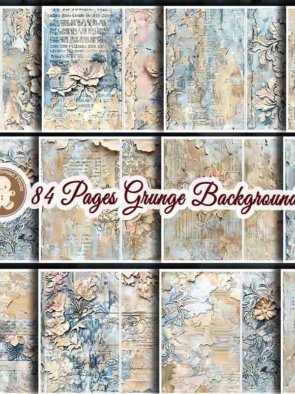 Grunge Background Booklet Digital Download product image (5)