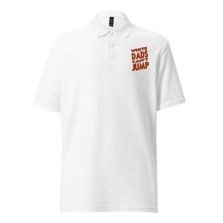 White Dads Can't Jump Polo product image (11)