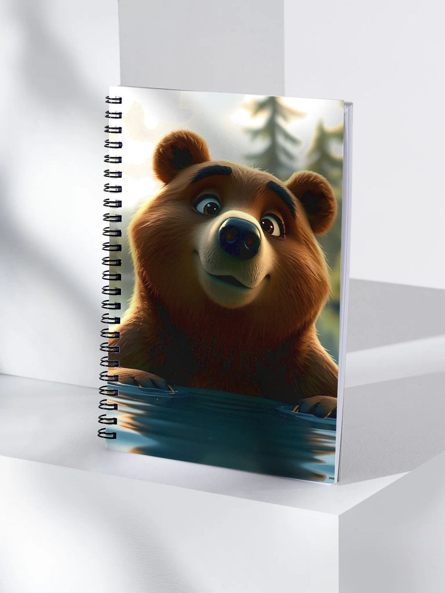 "Be The Bear" Spiral Notebook product image (2)