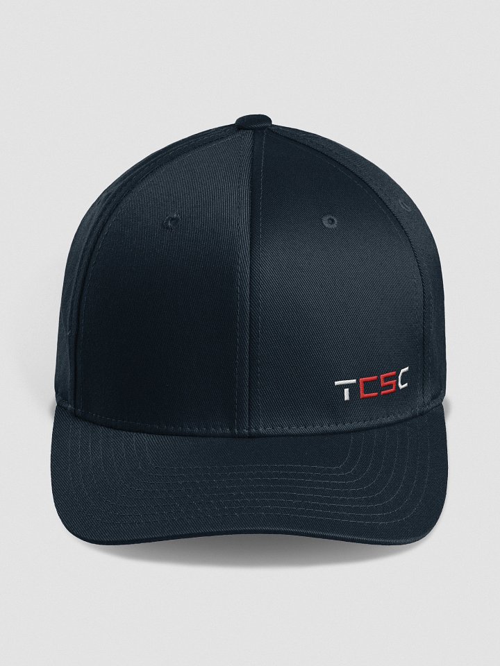 'TCSC' Logo Flexfit Cap (Dark Navy) product image (1)
