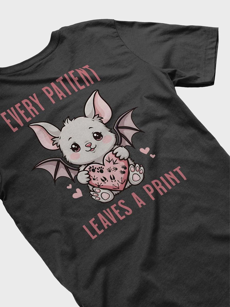 Kawaii Bat - Every Patient Leaves a Print, Wildlife Lover Gift, Cute Animal T-shirt product image (4)