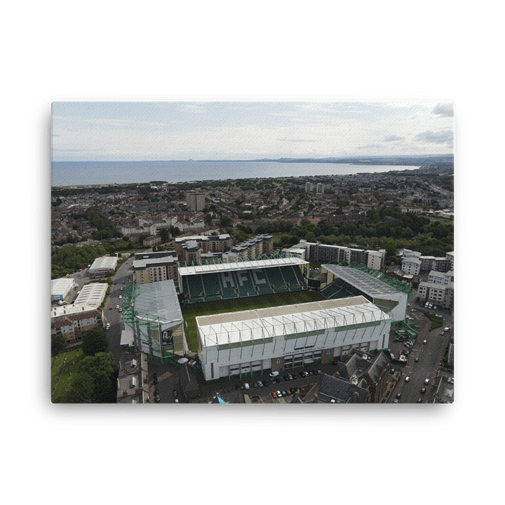 Easter Road Canvas Print – Leith’s Temple of Green product image (2)