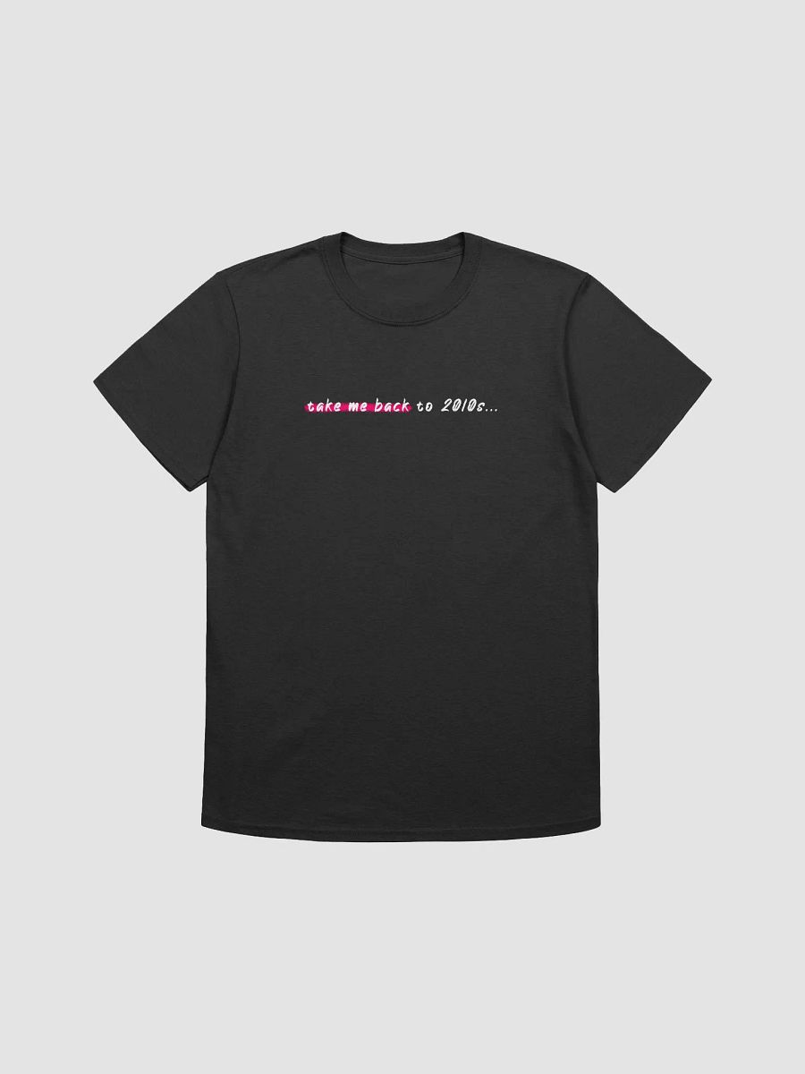 Take Me Back to 2010s Roseate T-Shirt (Black) product image (6)