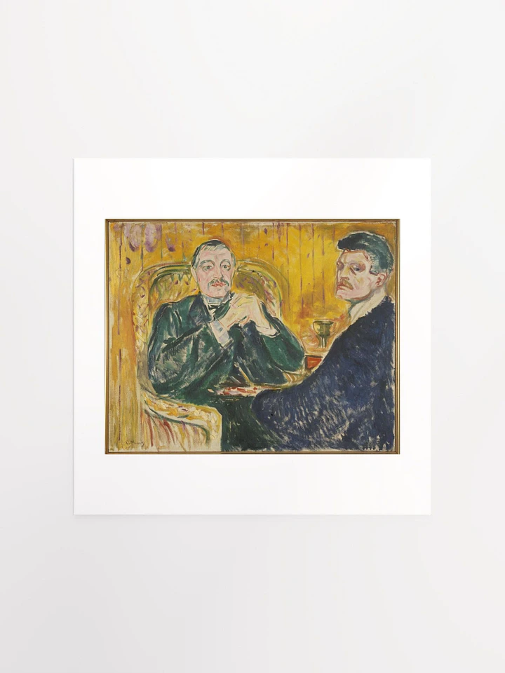 Torvald Stang + Edvard Munch by Edvard Munch (1910-1911) - Print product image (1)