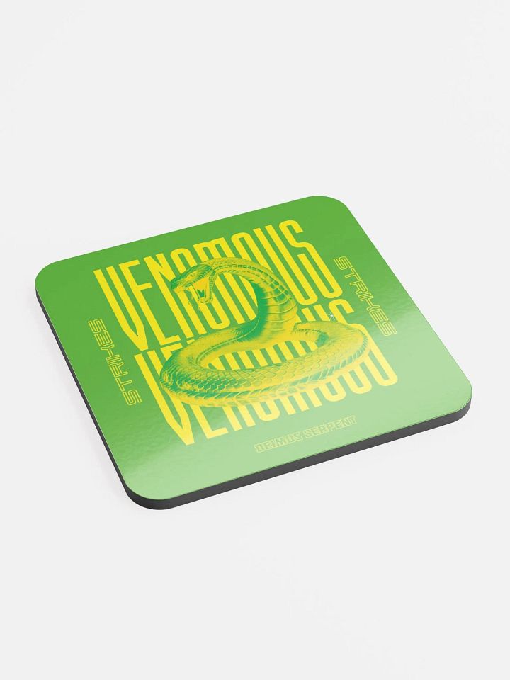 Venomous Strikes Cork Coaster product image (1)