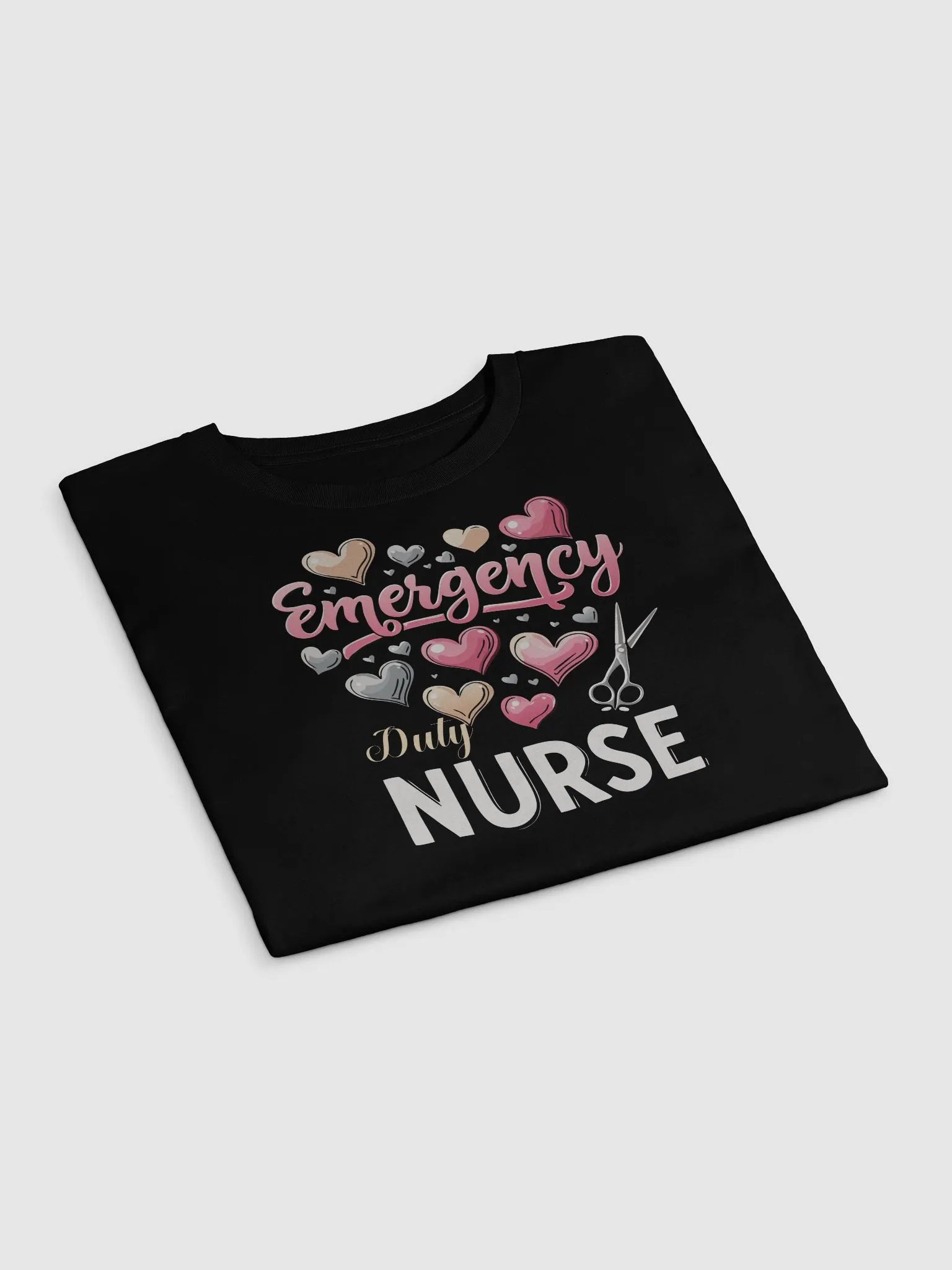Valentines Emergency Duty Nurse Crop Top product image (4)