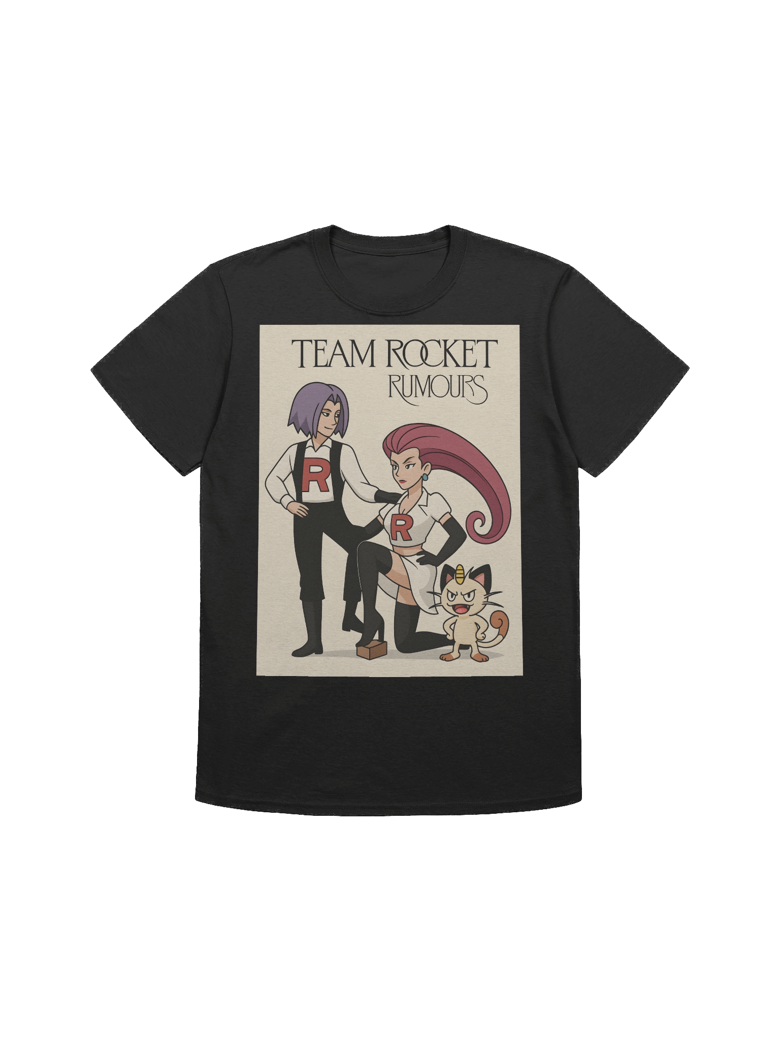Team Rocket "Rumours" Album Cover Parody – Jessie, James & Meowth Pokémon Mashup product image (1)