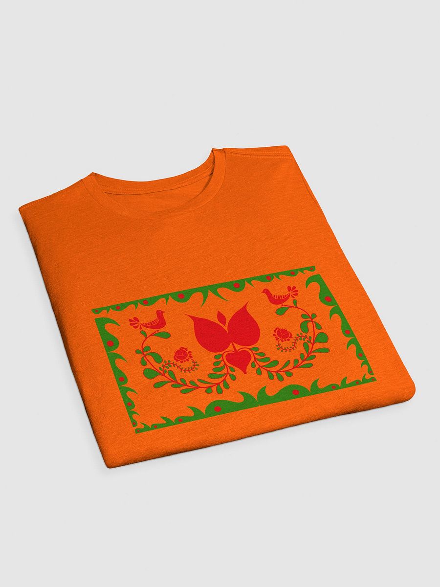 Vibrant Hungarian Folk Art Harmony T-Shirt product image (3)