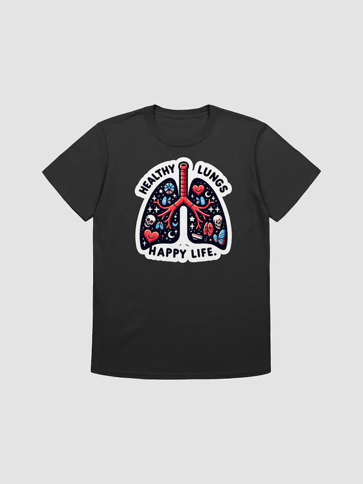 Happy Lungs Unisex Tee product image (1)