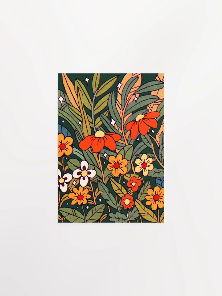 Flower Night Print product image (2)