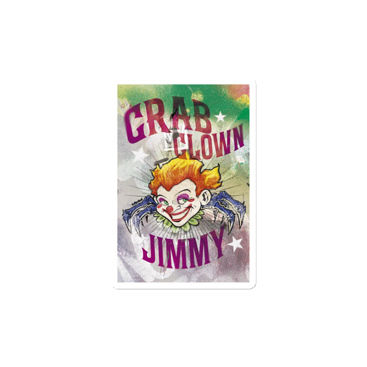 Crab Clown Jimmy Stars Magnet product image (2)