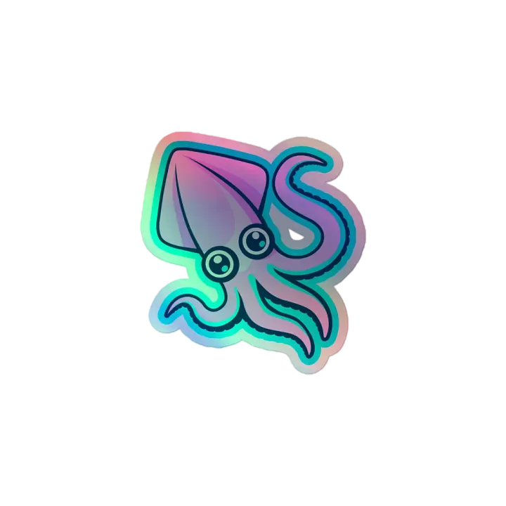 Holographic Sticker 4 - SQUID product image (1)
